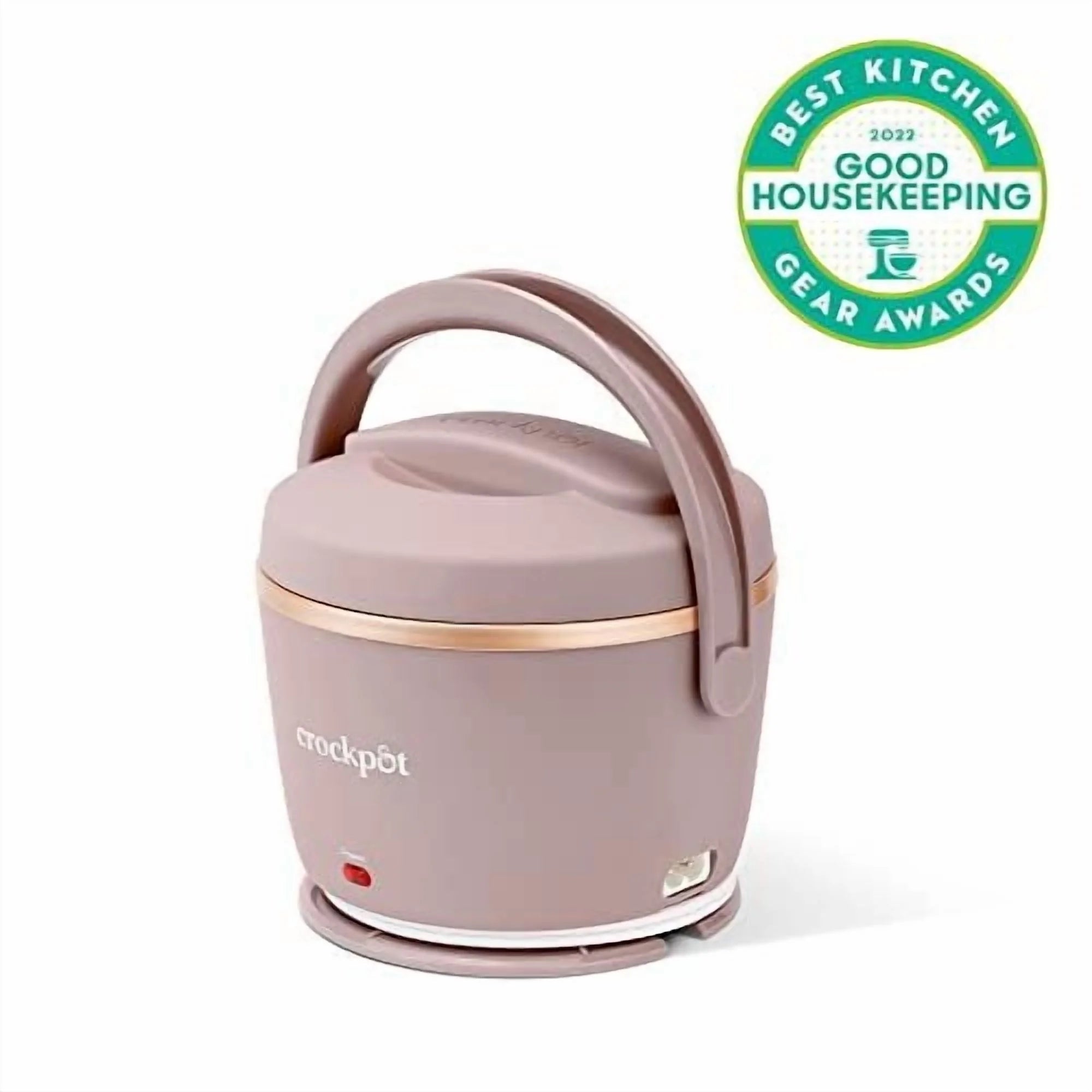 Electric Lunch Box, 20-Ounce Portable Food Warmer, Blush Pink , Perfect for Travel, On-The-Go & Office Use Stylish, Spill-Free & Dishwasher-Safe Ideal Men & Women'S Gifts