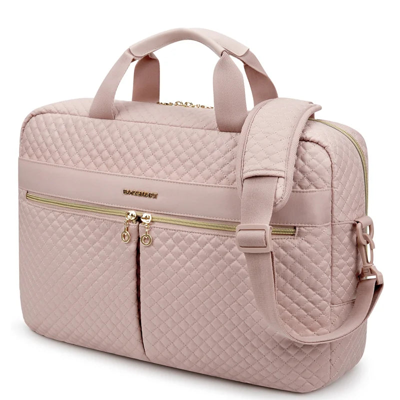 Large Capacity 17 Inch Laptop Bag Shoulder Messenger Notebook Pouch Briefcase Office Travel Business Computer Handbag