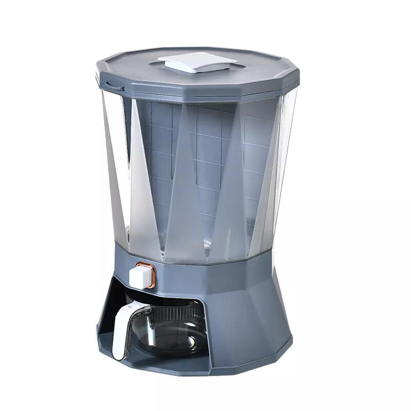 Rice Grain Cereal Dispenser 22Ibs Kitchen Gadgets Dry Food Storage Container