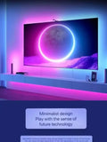 2Pcs/Set RGB Smart LED Light Bars,Usb Desktop Atmosphere Lights, Night Light, Rhythm Lamp,App Remote Control,Music Sync B